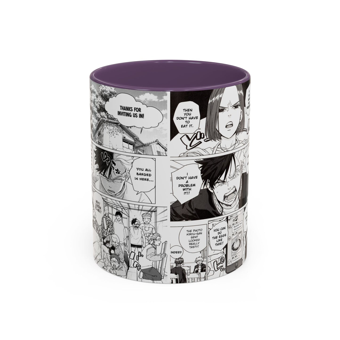 Anime-Inspired Windbreaker Manga Coffee Mug