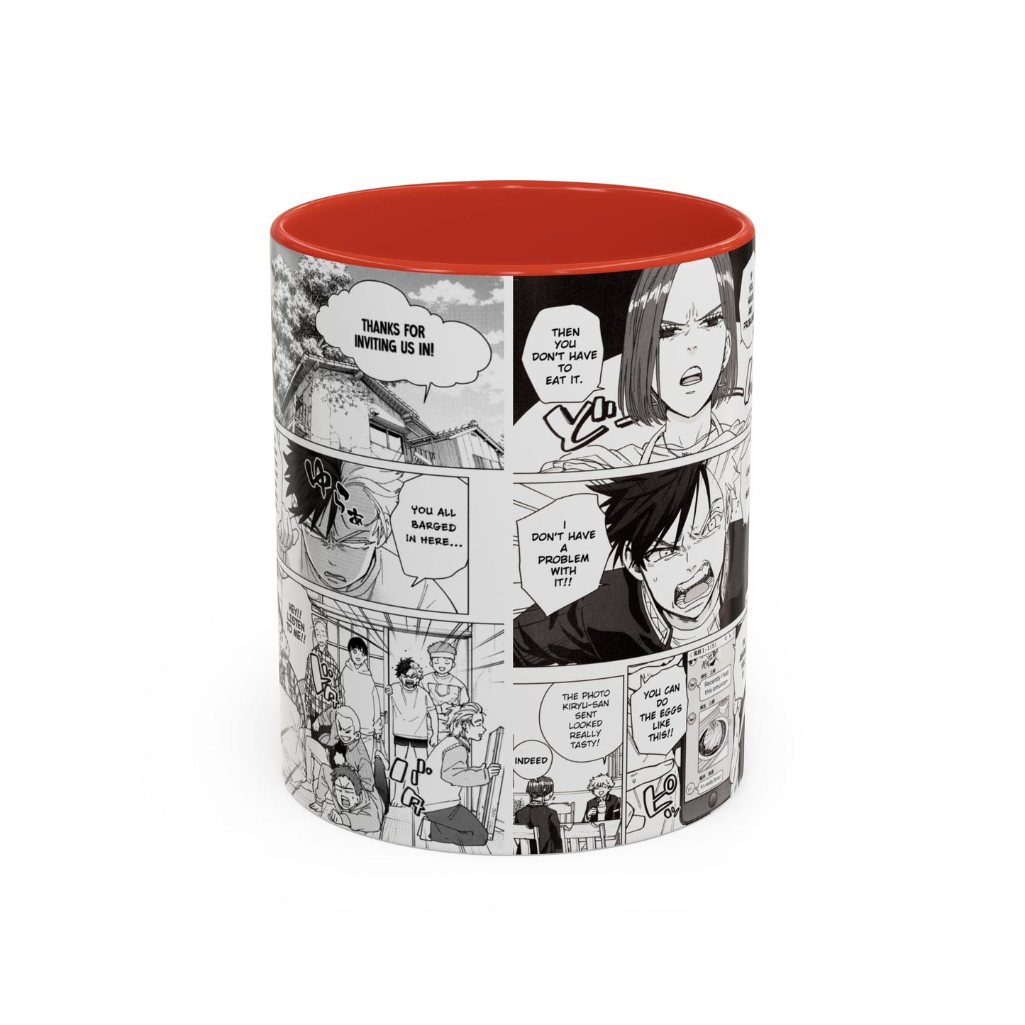 Anime-Inspired Windbreaker Manga Coffee Mug