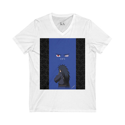 Anime-Inspired Naruto Shippuden - Madara Uchiha Graphic Design Tee Shirt