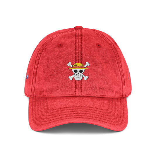 Vintage One Piece Straw Cap