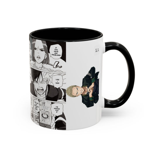 Anime-Inspired Windbreaker Manga Coffee Mug