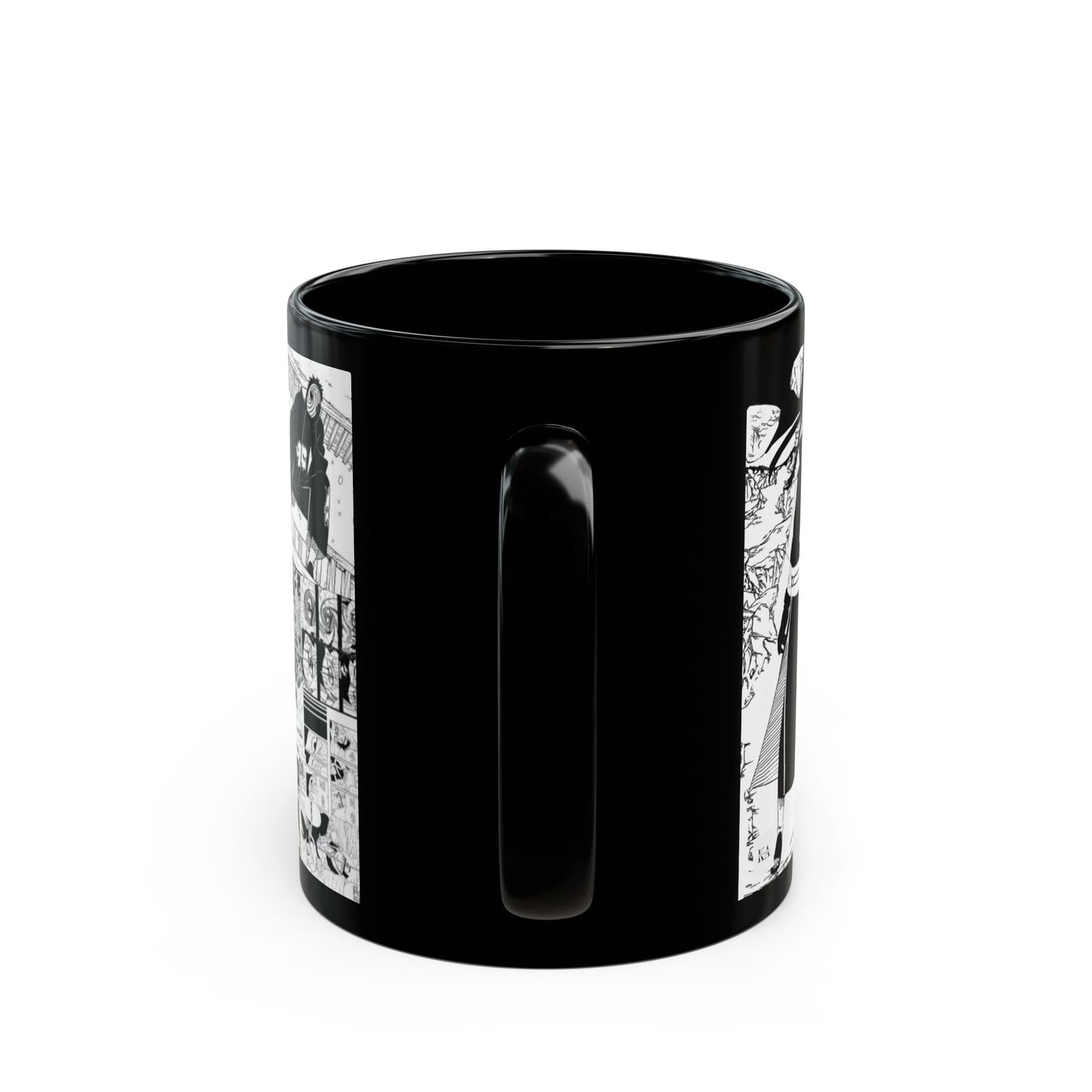 Anime-Inspired Naruto Shippuden - Obito Uchiha Black Coffee Mug