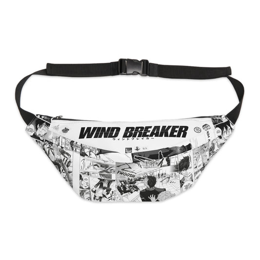 Stylish Fanny Pack Wind Breaker Manga Design