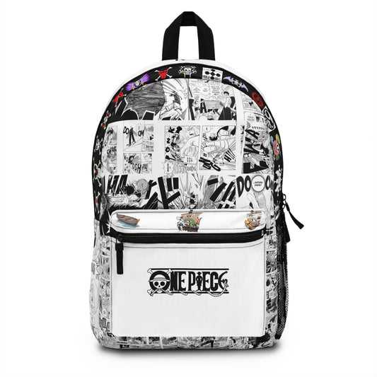 One Piece Manga Backpack - Stylish School Bag