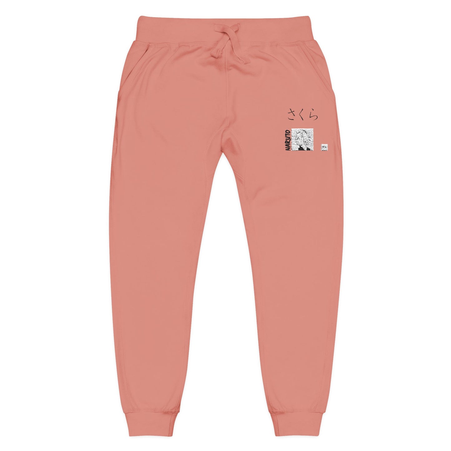 Sakura Haruno-Naruto Fleece Sweatpants for Leisure